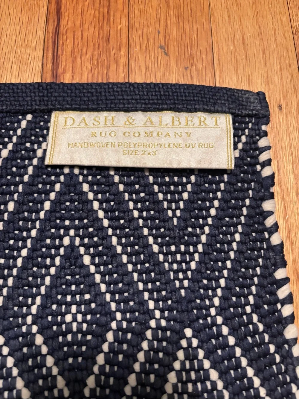 Dash & Albert Diamond Harlequin Handwoven Rug